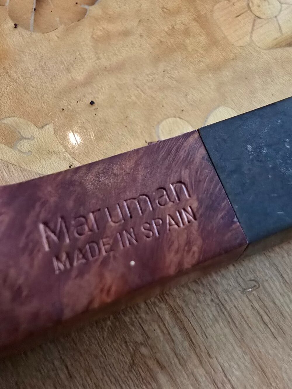 Maruman - Vintage Briar Pipe, Made in Spain, Wood, Collectible, Classic Style - Picture 2 of 8